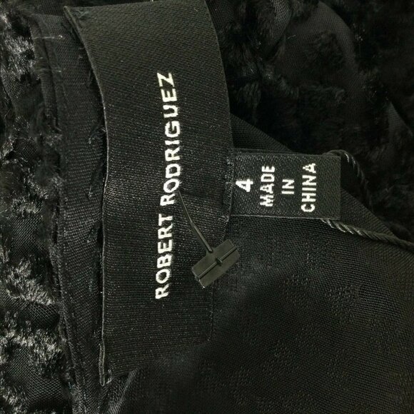 Robert Rodriguez Pauline Rope Belt Velvet Dot Mini - Picture 6 of 9